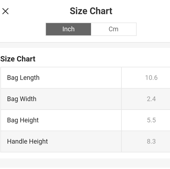 Brown croc embossed baguette - Picture 8 of 8